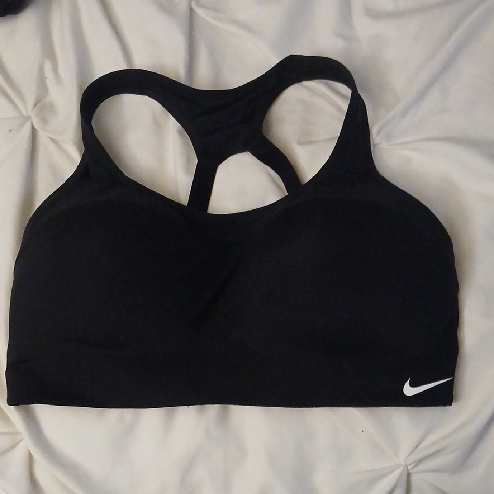 Nike Women's Black Racerback Sports Bra